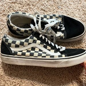 Checkered Vans